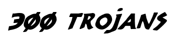 300 Trojans font